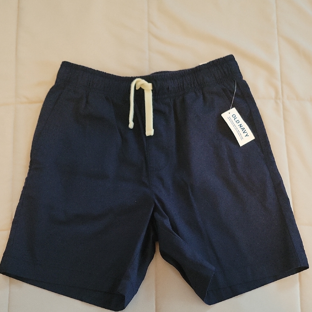 Old Navy Boys' Dark Blue Athletic Shorts